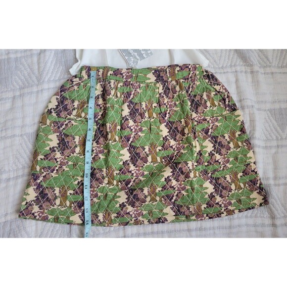 Kate quinn bamboo quilted skirt 7y nwt goldilocks forest - Picture 3 of 3